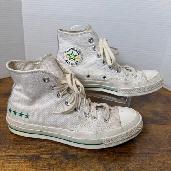 Converse Chuck Taylor 70 White Retro Grunge Skater Women’s Size 9 High Top Shoes - Picture 1 of 11